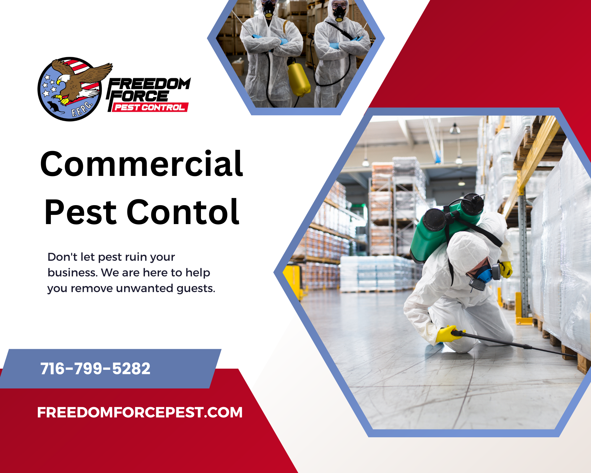 Commercial Pest Control Service Buffalo NY Freedom Force Pest Control